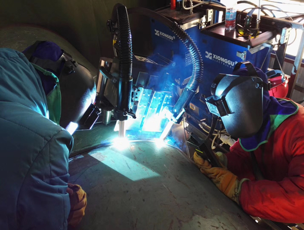 熊谷汽油發(fā)電電焊機