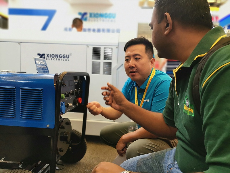 成都熊谷公司在上海埃森展會