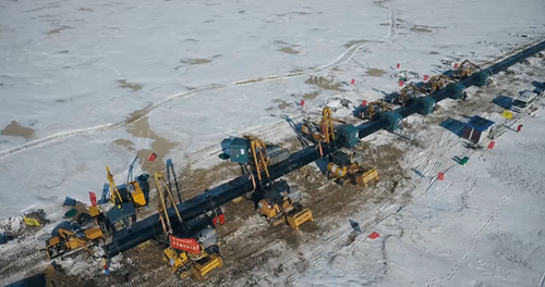 熊谷管道全自動焊機應用于中俄東線天然氣管道施工