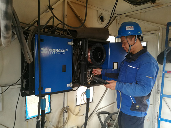 熊谷管道自動焊接設備