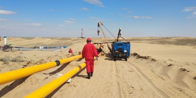 熊谷柴油發電電焊機MD-1100CC/CV在克拉瑪依完美綻放！