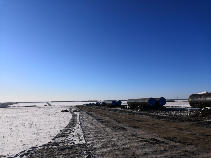 熊谷管道自動焊機大慶施工現場 熊谷管道自動焊機大慶施工現場