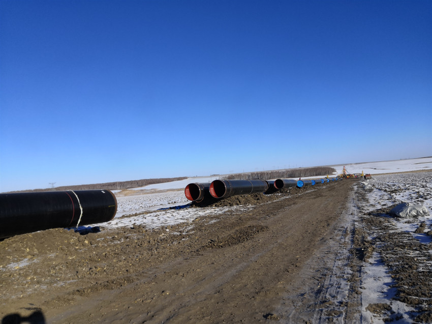 熊谷管道自動焊機大慶施工現場 熊谷管道自動焊機大慶施工現場