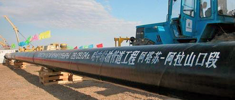 中哈原油管道工程現(xiàn)場(chǎng)